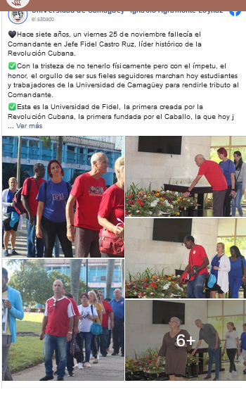 Screenshot 2023 11 27 at 10 04 16 Nuevas generaciones de camagüeyanos comprometidas con el legado de Fidel Posts