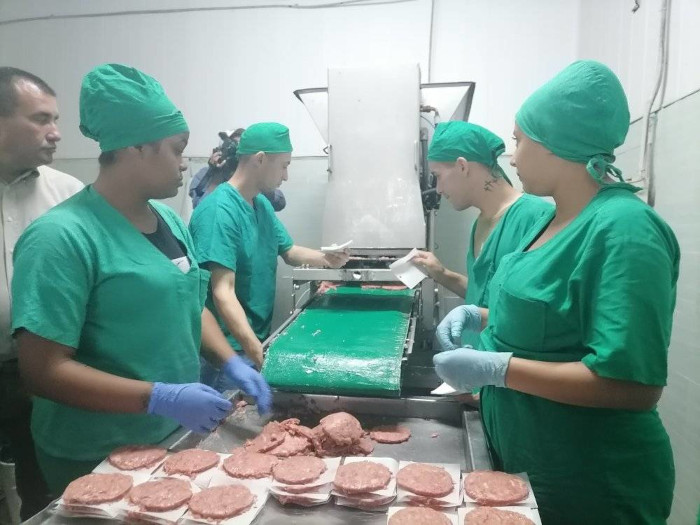produccion hamburguesas